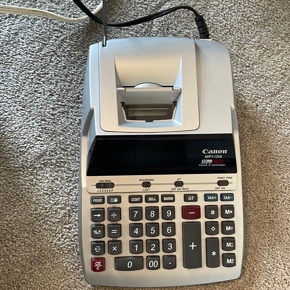 Canon Adding Machine